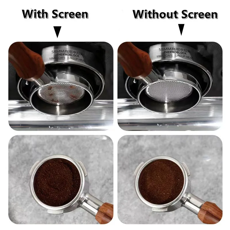 Сетчатый фильтр для кофемашины 51/53 5/58 5 мм универсальный