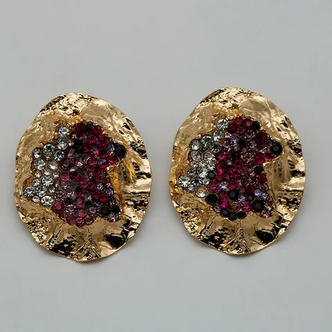 Большие серьги-гвоздики QIMOIR