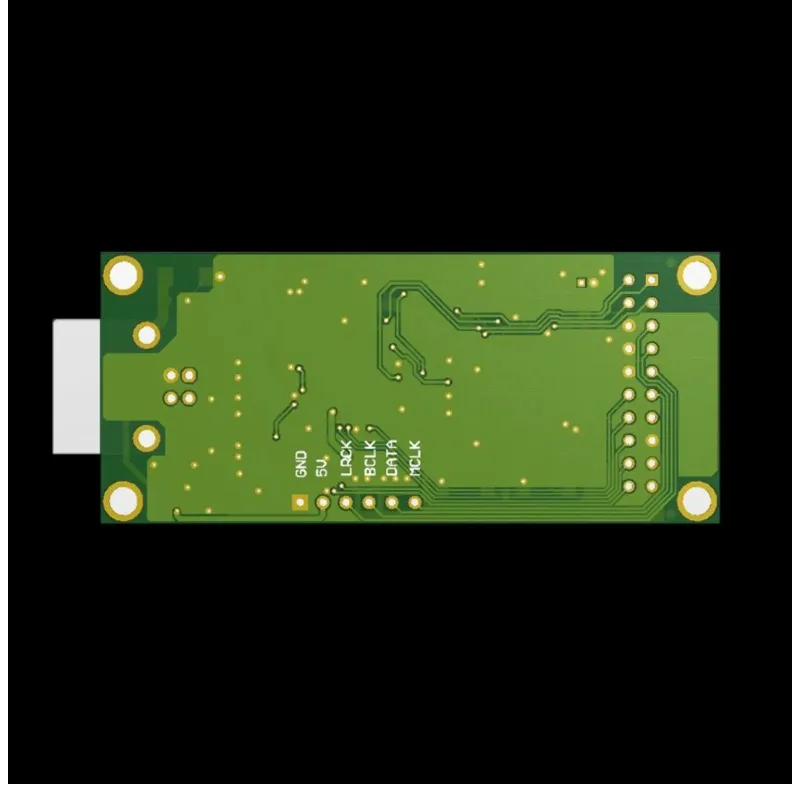 USB-аудиоинтерфейс, плата декодирования DAC, вход I2S, высокоточный аудиомодуль, поддержка форматов PCM и DSD (art.: 3920da072acd4) - 3920da072acd4