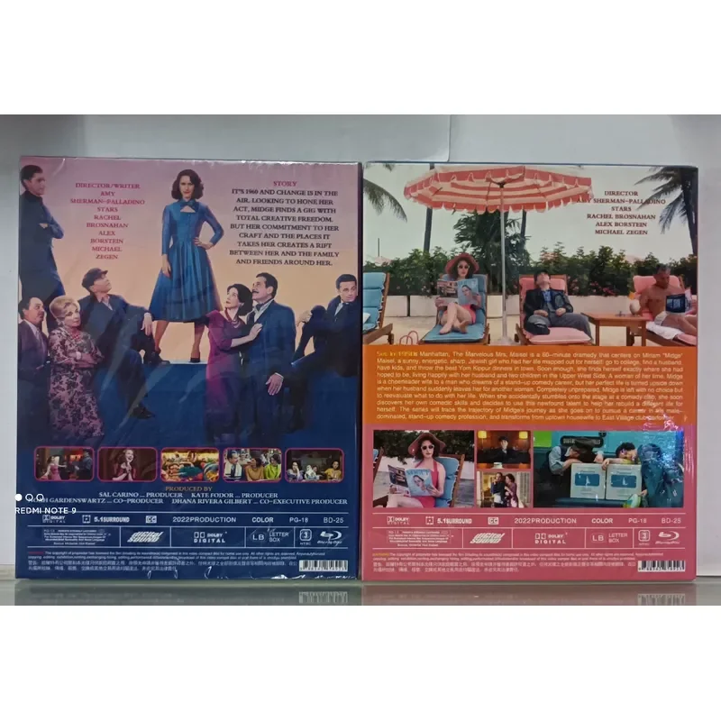 Blu-ray: Удивительная миссис Мейзел, все сезоны 1-4, полная коллекция, высокое разрешение (art.: 3920dccac692b) - 3920dccac692b