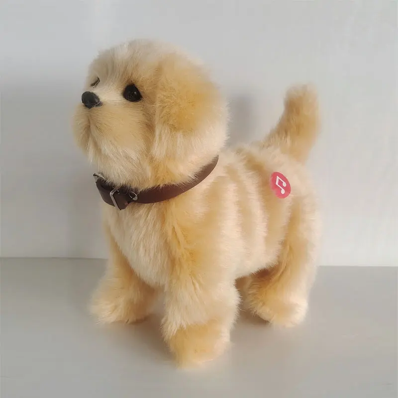 Робот собака игрушки электронные плюшевые животные интерактивное Звуковое