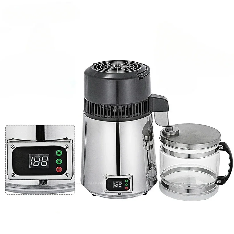 Машина для дистиллированной воды 4л дистиллятор с контролируемой температурой