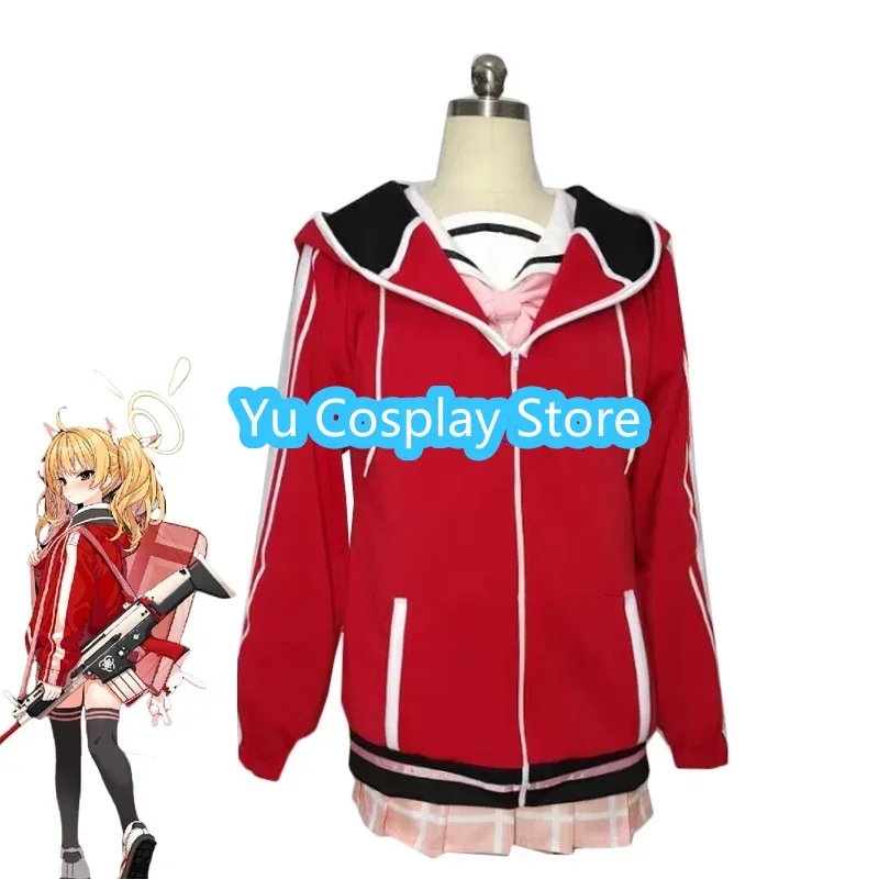 Ibaragi Yosimi косплей костюм игры Синий архив Косплей Костюм Хэллоуин вечерние