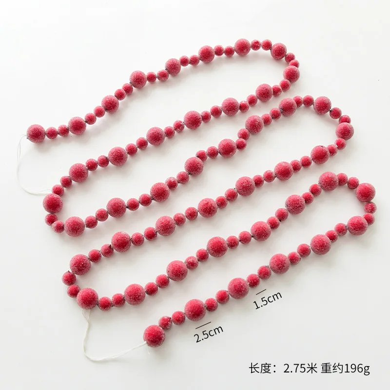 

Рождественская гирлянда faroot красная 24 см