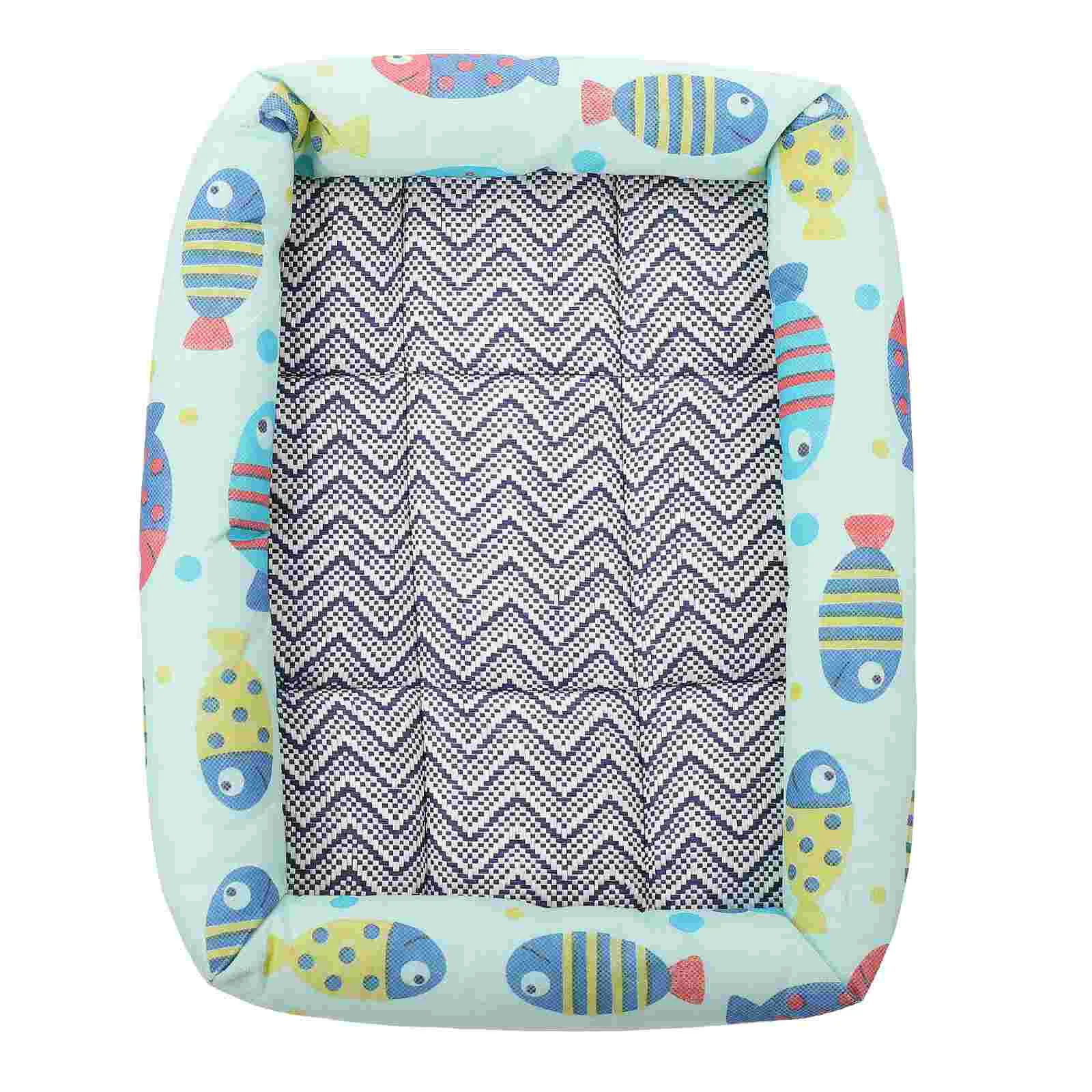 

Cooling Pet Pad Mat Bed Dog Cold Cat Summer Ice Self Sleeping Crate Beds Smalldogs Waterproof Cushion Floor Bunny