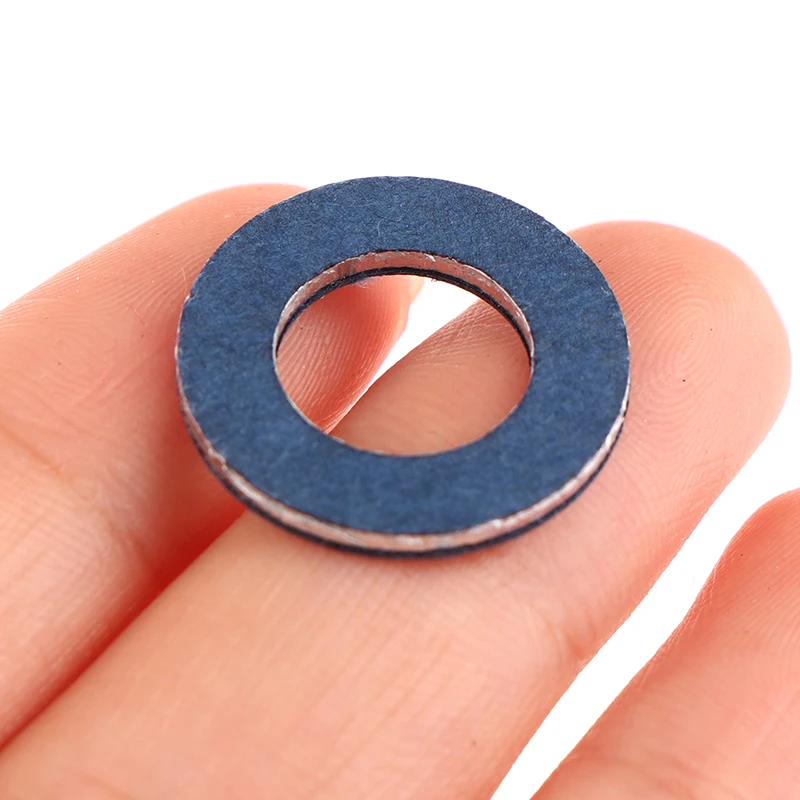 

10 Pcs For Engine Oil Drain Plug Seal Washer Oil Pan Gasket Ring Auto Parts Car Accessories 90430-12031 90341-12012