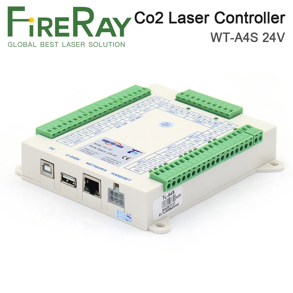 Система контроллера лазера FireRay Co2 TL410C для станка лазерной гравировки и резки