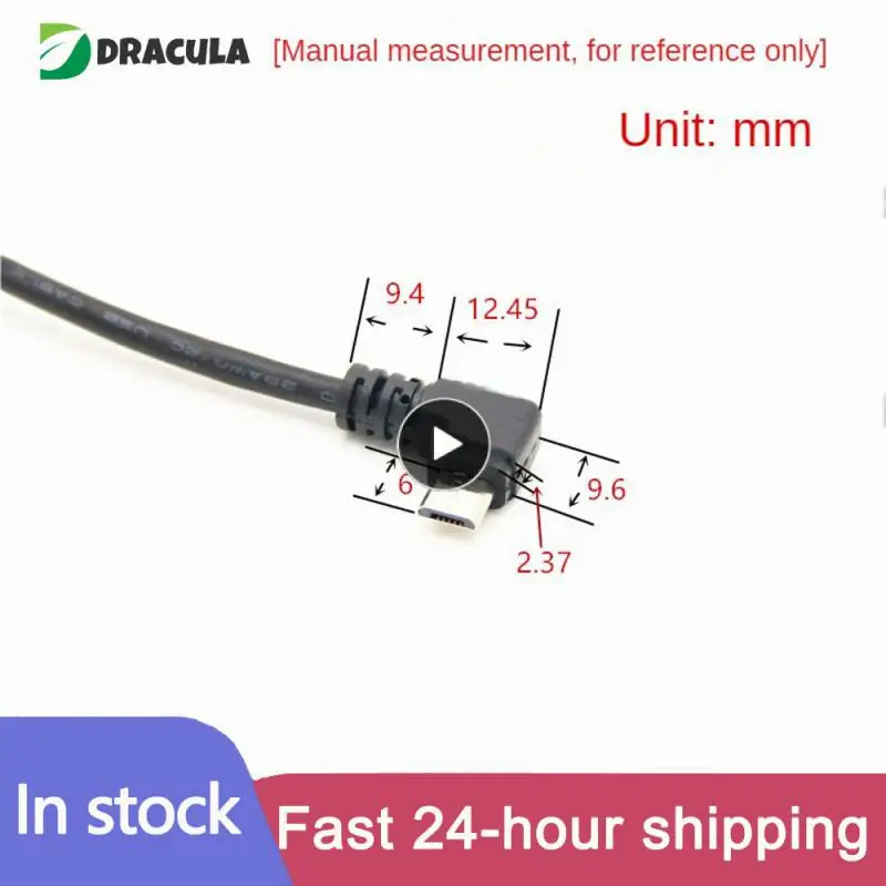 

Extension Connection Cable Angled Plug Extension Plug Elbow Data Cable Black Computer Hardware Cable Charging Cable Adapter Pvc