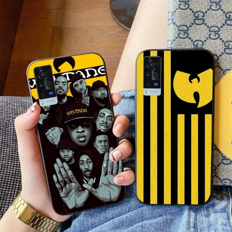 Rapper W-wWu TangG-g чехол для телефона для VIVO Y95 Y93 Y31 Y20 V19 V17 V15 Pro X60 NEX мягкий черный чехол для телефона