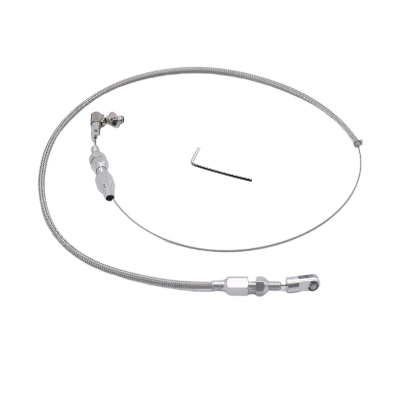 

Car Steel Braided Throttle Cable Universal 24'' Throttle Cable F19A