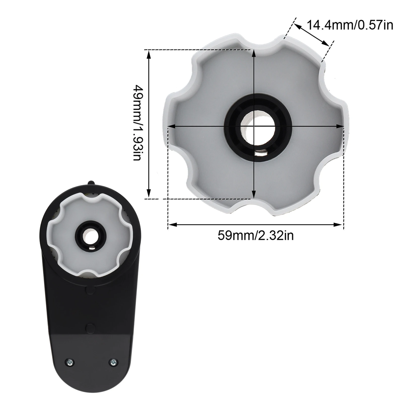 RS390 12 В двигатель постоянного тока 1 2 см ось детские электрические игрушки