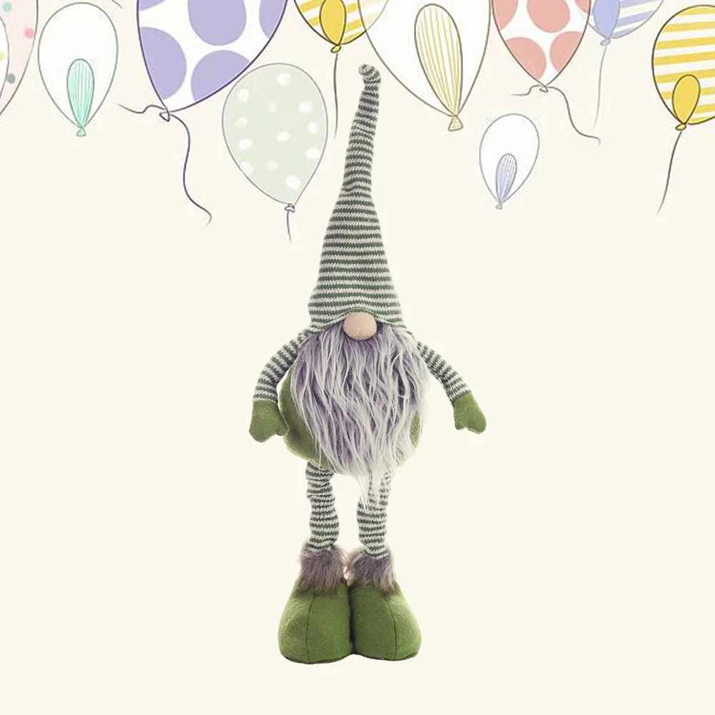 

1 Pc Stripe Faceless Fashion Decoration Christmas Tree Decor for Xmas Party