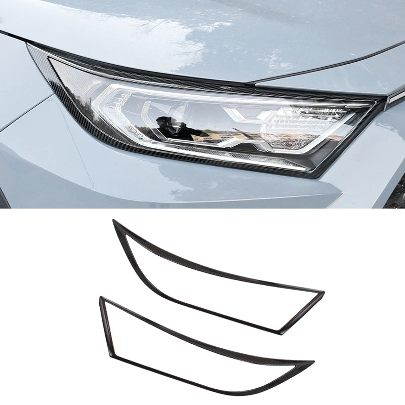 

Гибридная накладка на переднюю фару автомобиля для Toyota RAV4 XA50 2019 2020 2021 2022 2023 2024 RAV 4