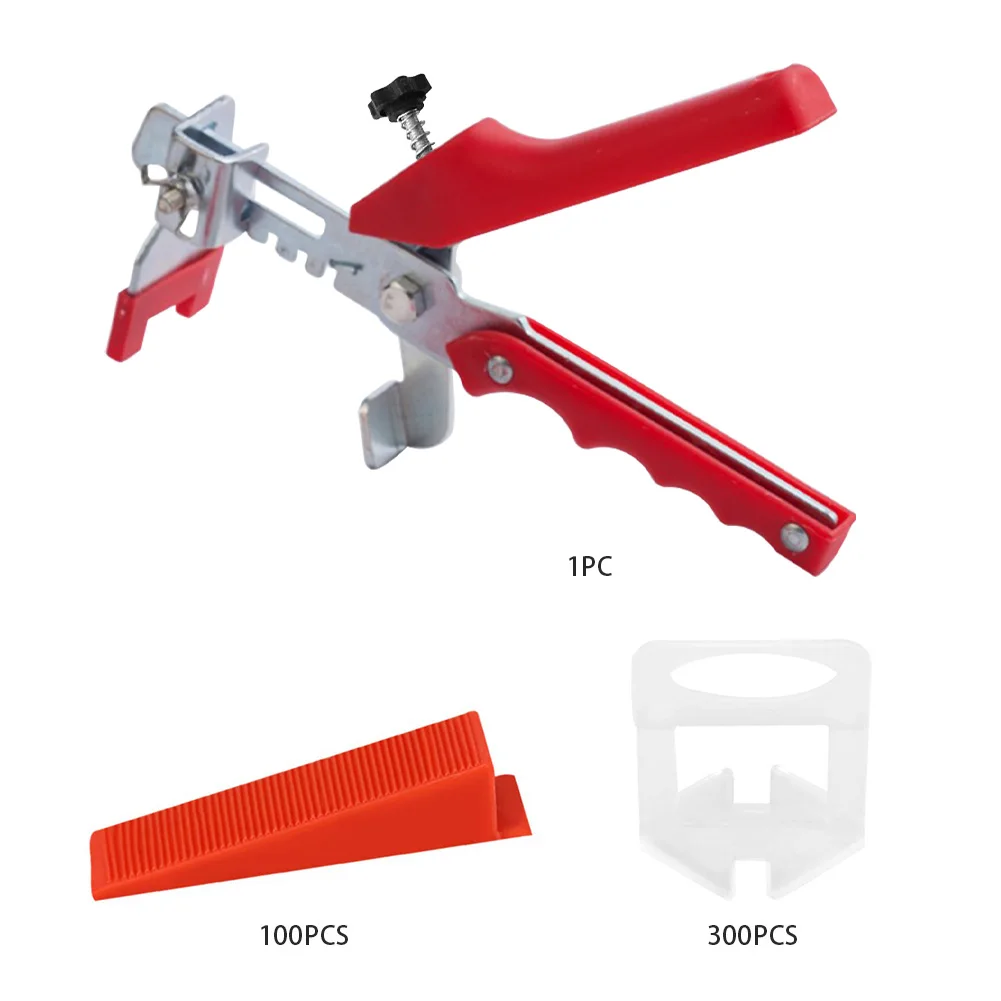 

100pcs Architecture Kits Professional Reusable Installation Tool Wedges Worker Tile Leveling System Floor Wall Spacers Clips