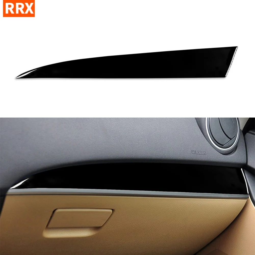 

Glove Box Panel Trim Strip Piano Black Decorative Sticker Set For Mazda 3 Axela 2010-2013 Mazdaspeed 3 Interior Accessories