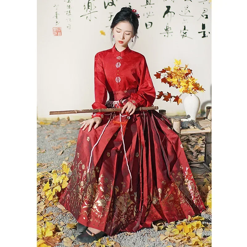 Модернизированная Китайская традиционная повседневная одежда династии Мин