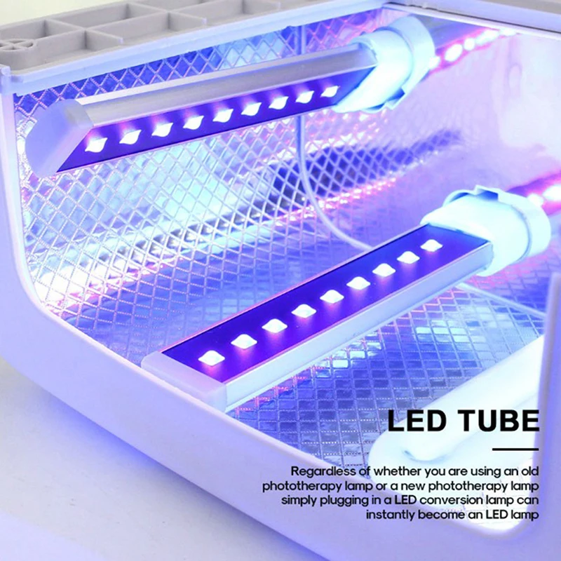 1 шт. 9 Вт светодиодов электронная светодиодная лампа для фототерапии лампочка