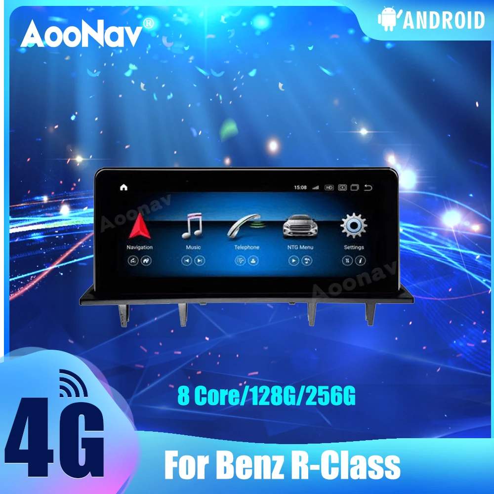

Автомагнитола 2 Din 128G для Benz R-Class, система Android, сенсорный экран, GPS-навигация, Авторадио, мультимедийный плеер