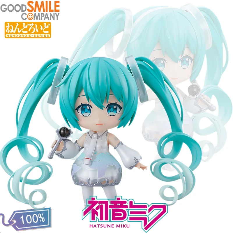 

GOOD SMILE COMPANY NENDOROID 1799 Hatsune Miku EXPO 2021 Kawaii GSC Q Edition Miku Anime Action Figures Collection Model Toy