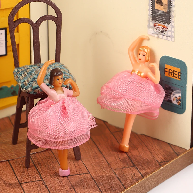 Музыкальная шкатулка куклы танцовщица декор фигурка орнамент музыкальная