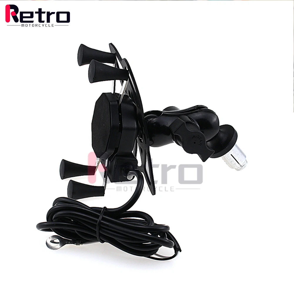 

USB-зарядное устройство, держатель для телефона для SUZUKI GSX-R 600/750 GSXR600 GSXR750 GSXR1000, аксессуары для мотоциклов, GPS-навигационный кронштейн для телефона