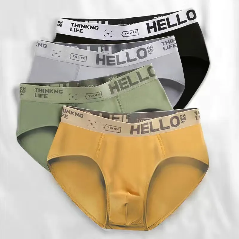 Men's Briefs Mens Underwear Sexy Shorts Men's  Panties Breathable Male Elastic Underpants Calzoncillos Para Hombres Large Size