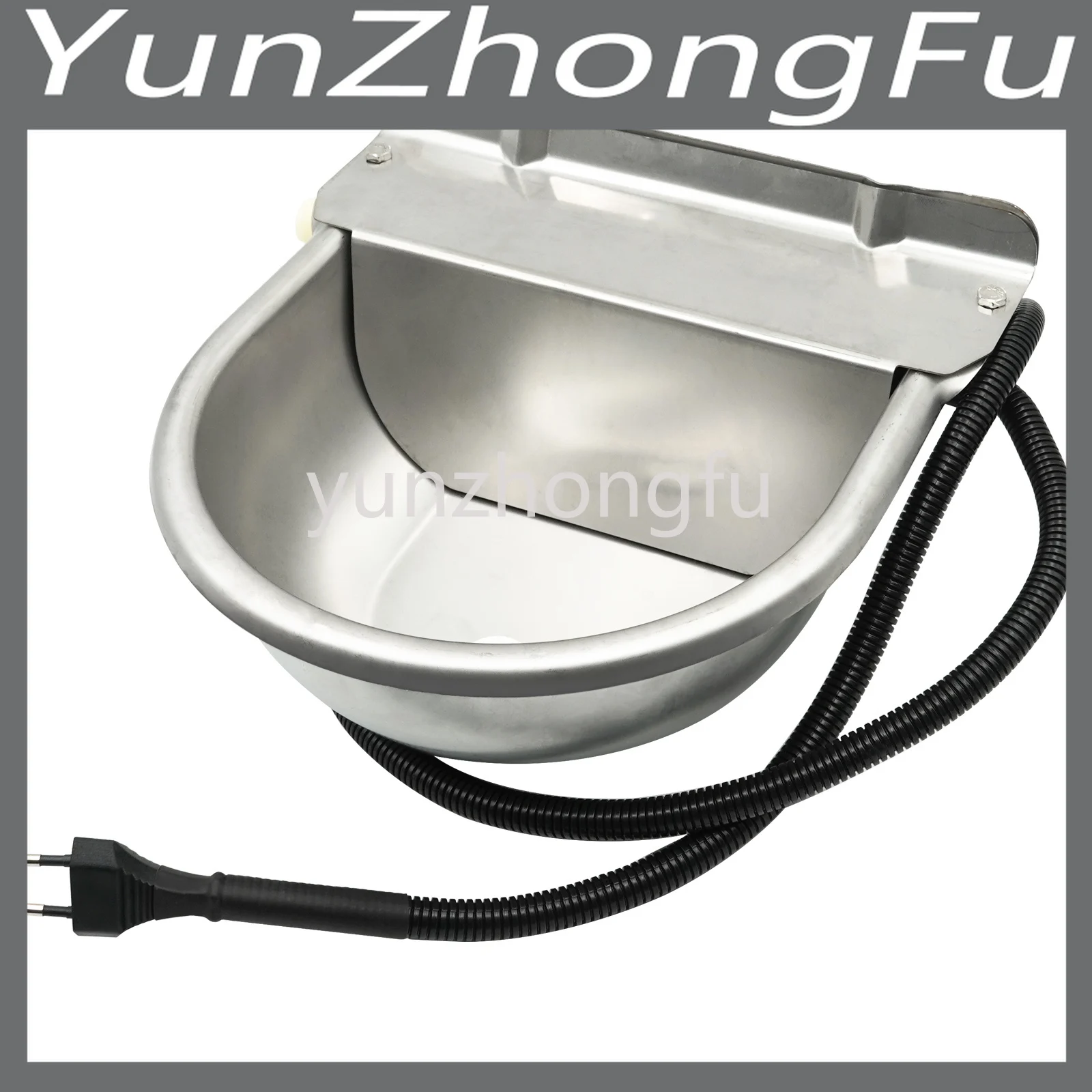 

4L Automatic Heated Cattle Drinking Water Bowl Floating Ball Type Rodent Drinker Horse Sheep Dog Dispenser Feeding Eqipments