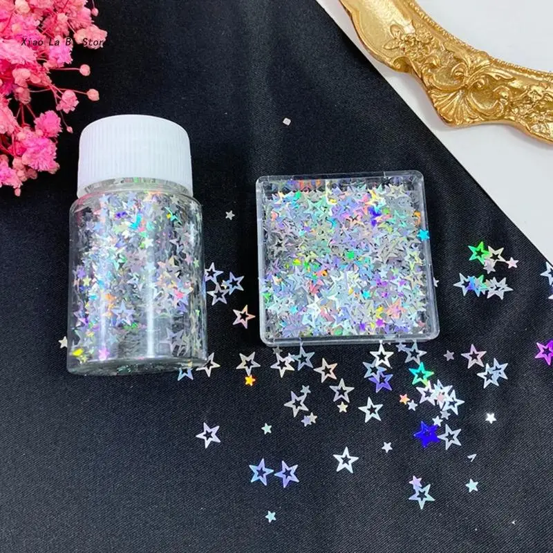 

XXFD Epoxy Resin Mold Fillings DIY-Jewelry Making Accessories Sequins Nail Sequins