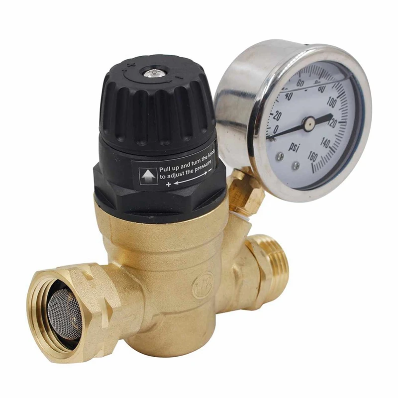 Регулятор давления воды RV с регулируемой ручкой редуктор регулятор клапан для