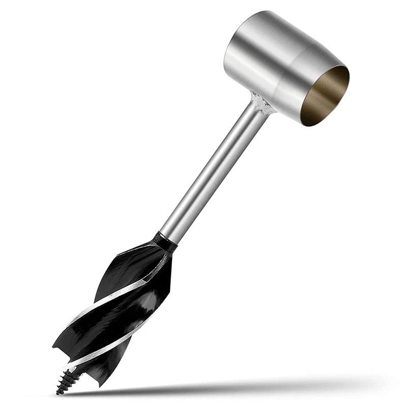 

Survival Settlers Tool Bushcraft Hand Auger Wrench, Manual Auger Outdoor Wood Peg And Hole Bushcraft Gear Tools