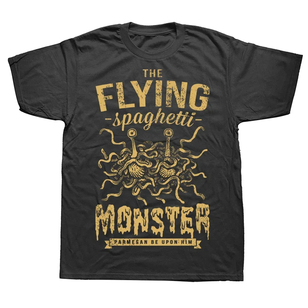 Футболка мужская Летающая с круглым вырезом забавная тенниска на тонких