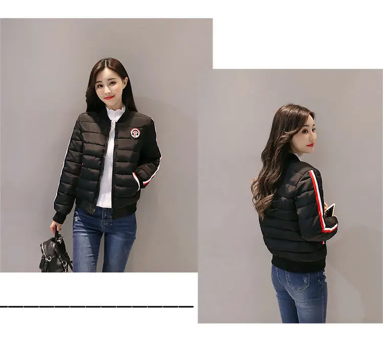2022 Winter Cotton-Padded Coat Women's Short Warm Cotton-Padded Clothing Thin Loose Cotton Jacket Coat Women Clothing Korean