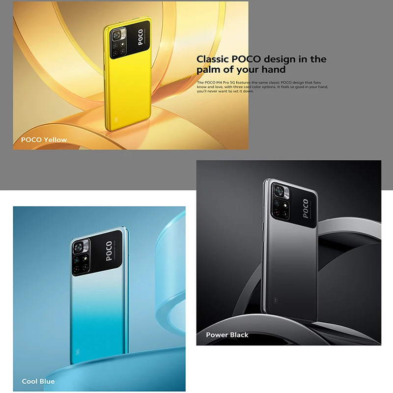 global version poco m4 pro 5g 90hz 6 6 fhd dot display dimensity 810 33w fast charging android 50mp camera 5000mah battery free global shipping