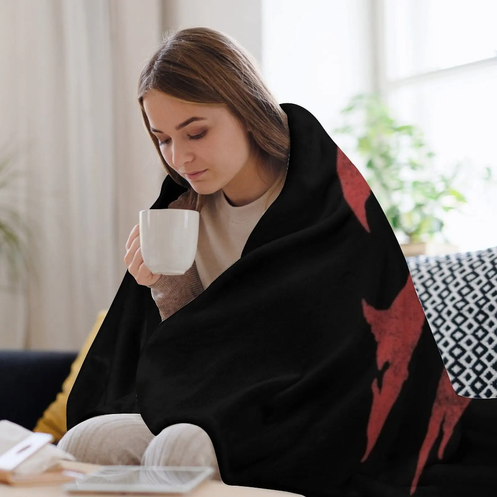 Одеяло с логотипом Another Horde диван-кровать модные одеяла