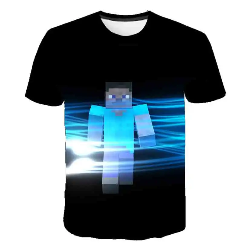 

Super Cool Robloxing Virtual Game 3D Print Baby Boys T Shirt Cartoon Short Sleeve Children T-Shirts Summer Kids Girls Tops 3-14Y