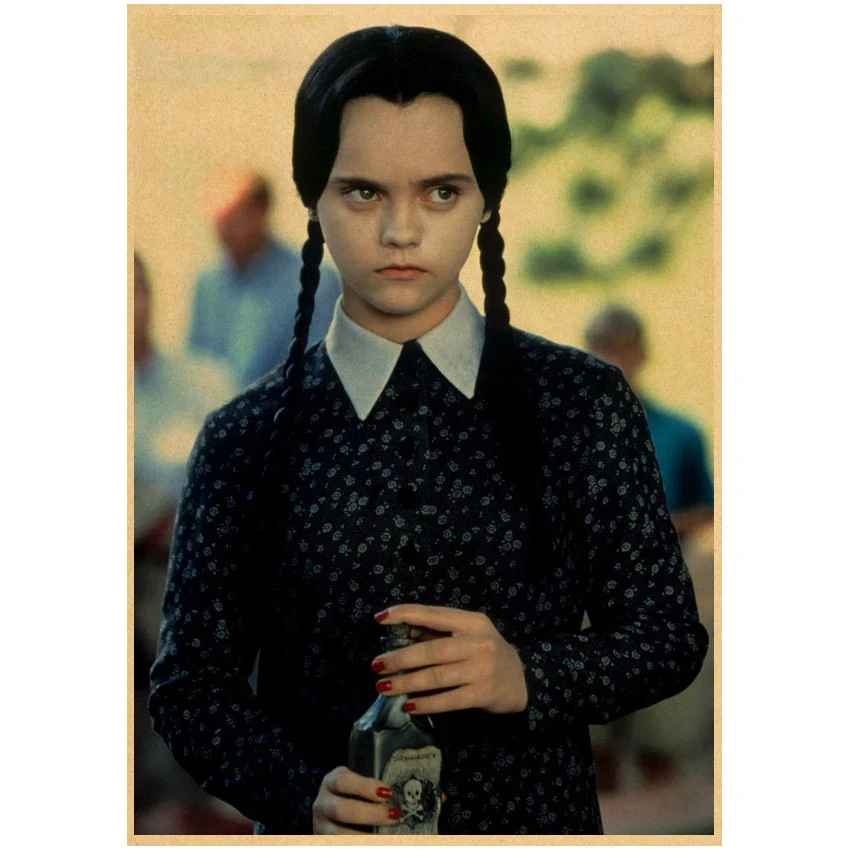 Среда addam Terror американская ТВ-игра постер из крафт-бумаги ретро-комната украшение