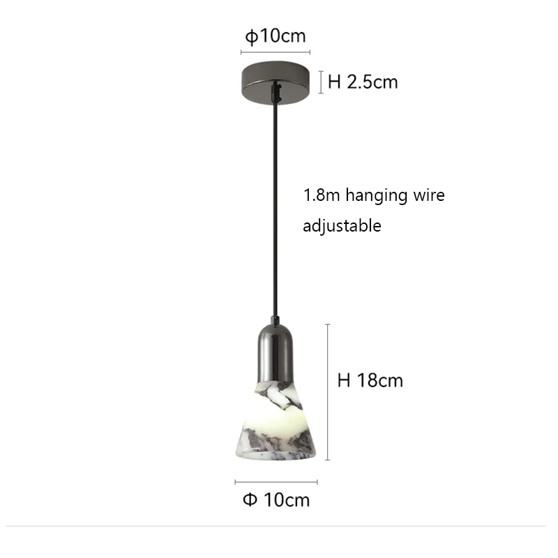 

Подвесной светильник из натурального камня tmlliey