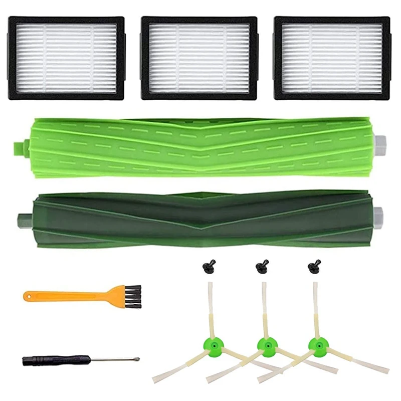 

Запчасти для Irobot Roomba I3 I7 I7 + E5 E6 E7, сменные детали, основная и боковая щетки, фильтр НЕРА