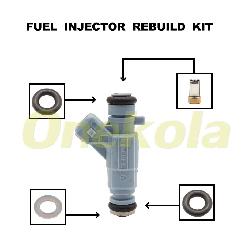 Комплект уплотнительных колец топливной форсунки уплотнительные фильтры для