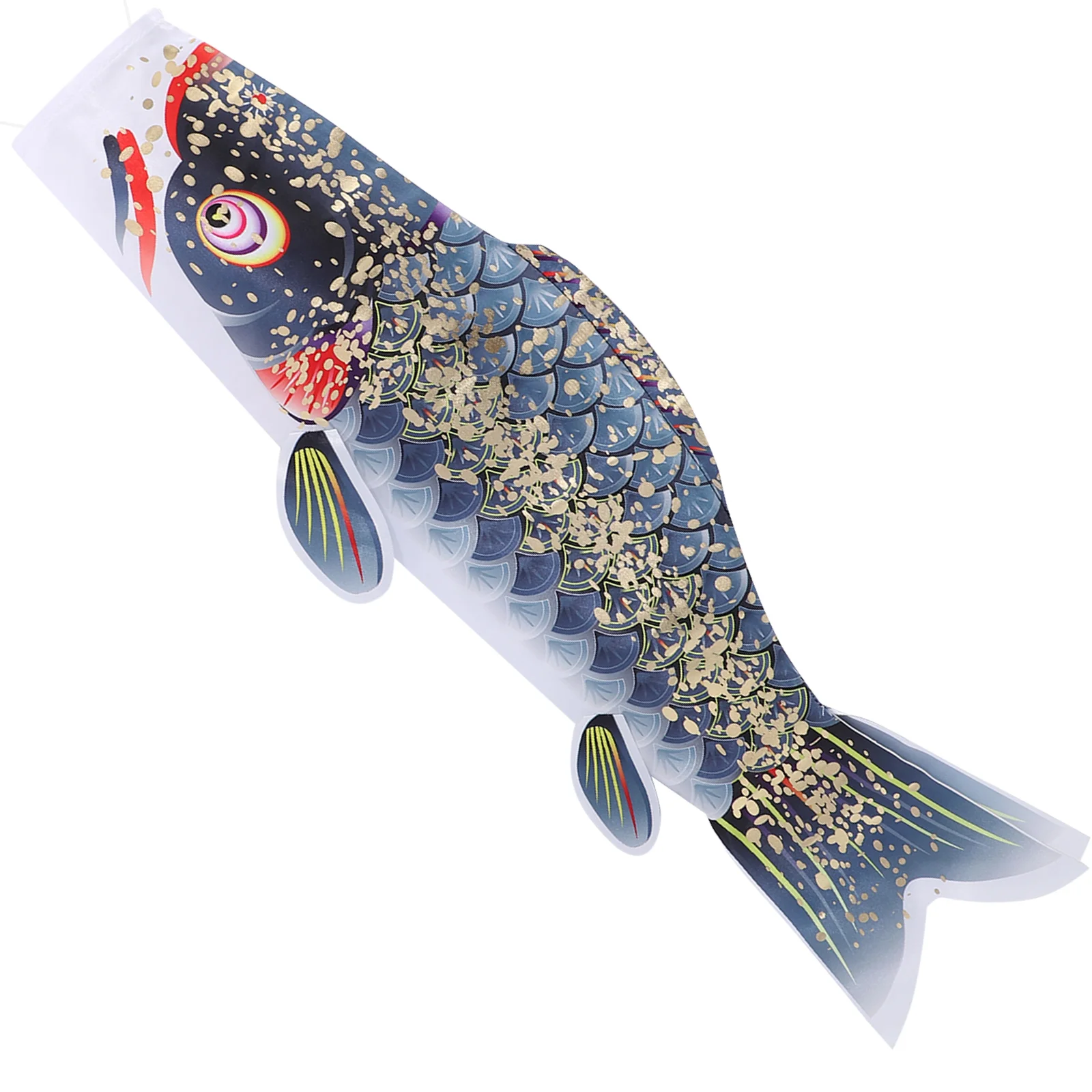 

Carp Streamer Japanese Fish Wind Socks Outdoor Decor Windproof Fish Wind Socks Flag Satin Hanging Wind Socks Outdoor Flag