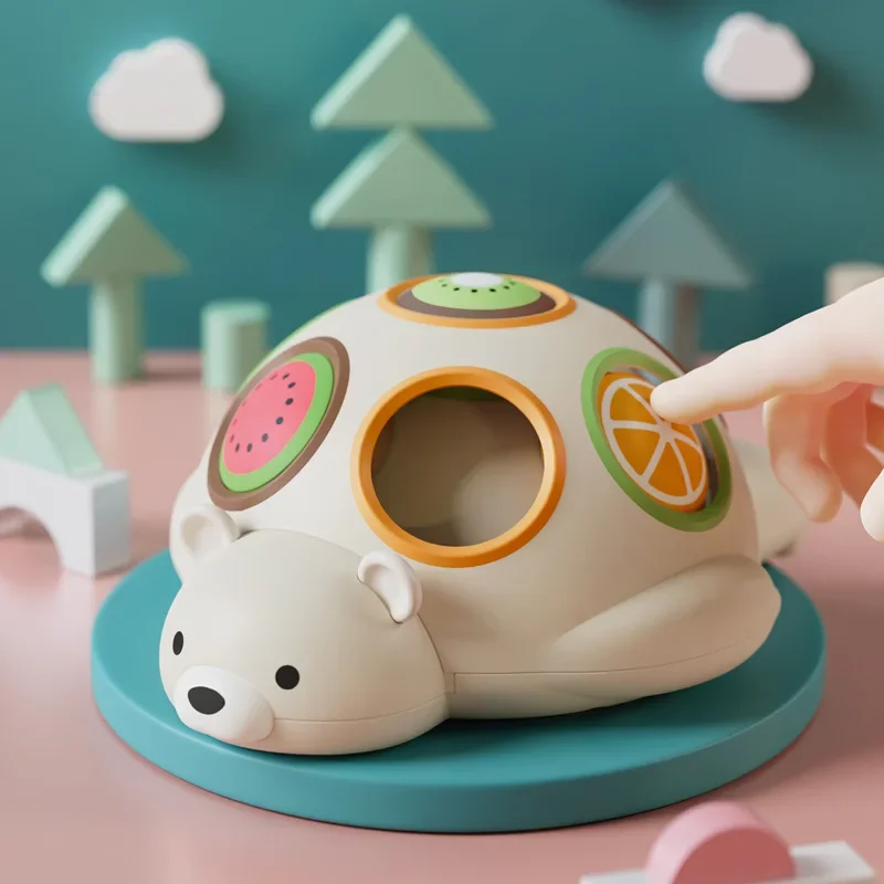 Игрушки-фиджеты Монтессори для детей 0-36 месяцев детские игрушки фрукты