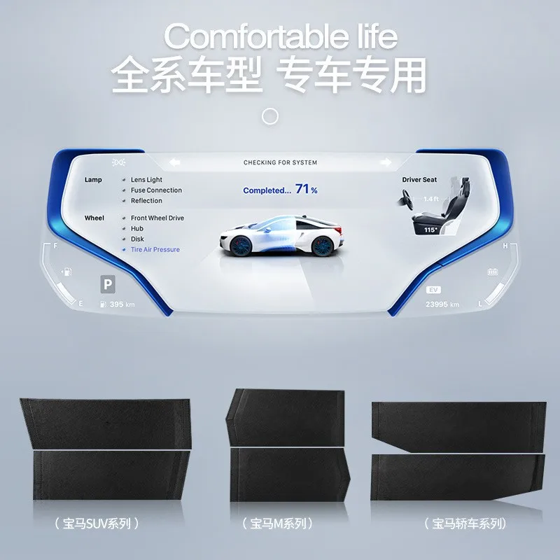 Автомобильный органайзер боковая перегородка багажника брелок для хранения BMW 1 3