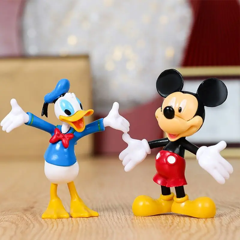 

Disney Mickey's Great Clubhouse Hunt Hand-Made Donald Duck Cartoon Doll Birthday Gift Toy Anime Car Accessories Decoration