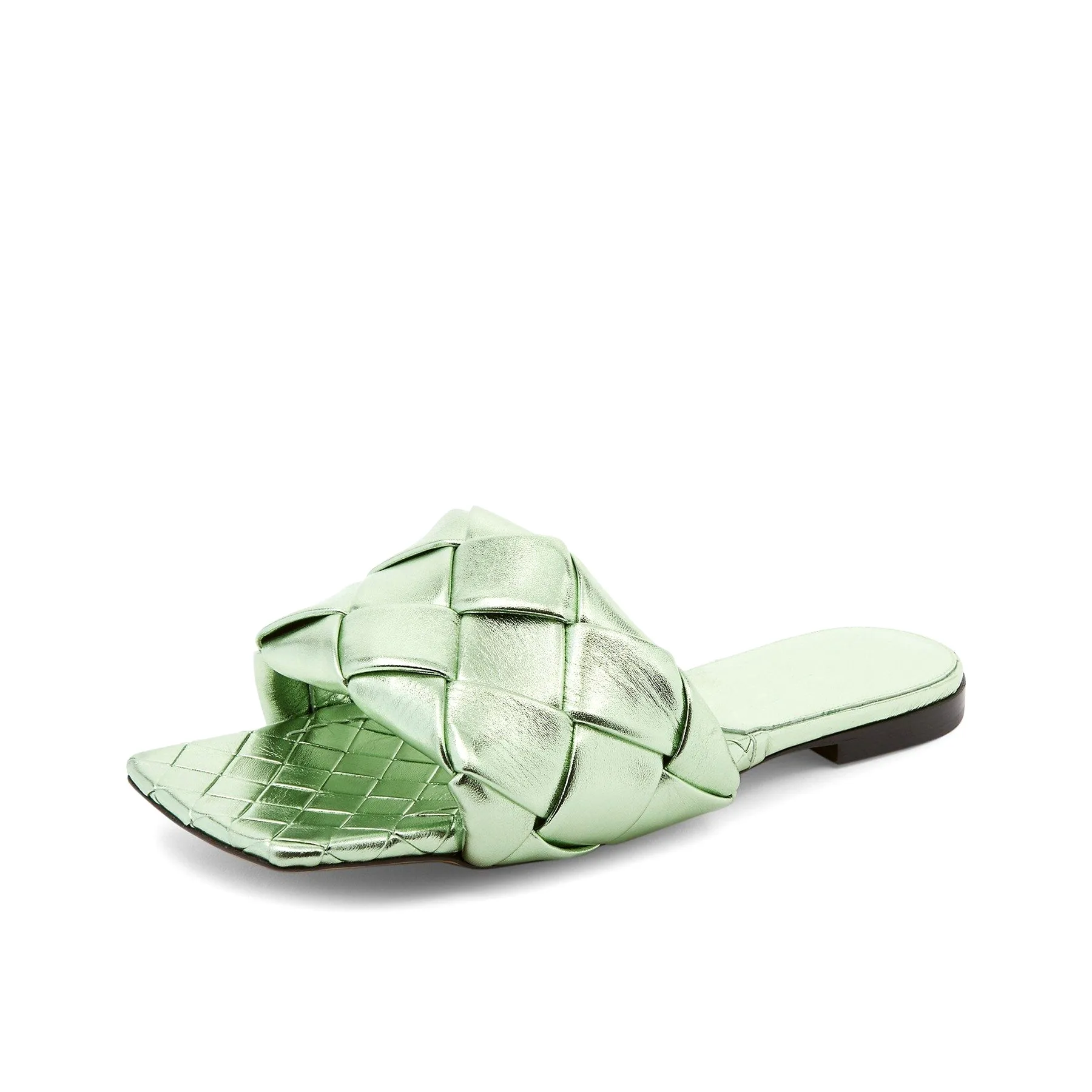 Fashion Weaving Slippers Women Casual Open Toe Soft Bottom Flat Sandals Ladies Comfortable Beach Slides Flip Flops Big Size Shoe