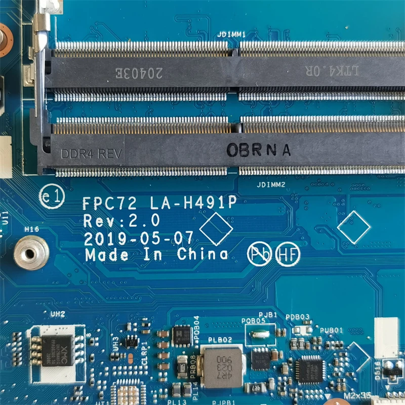 Используется для основной платы ноутбука HP OMEN 17-cb0000 L59772-601 001 LA-H491P