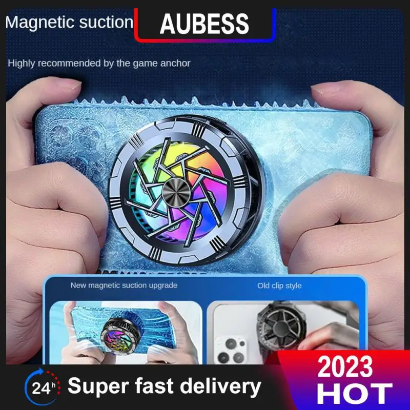 

Upgraded Bearing Technology Cooling Fan With Efficient Heat Dissipation Structure Mobile Phone Heat Sink Warming Artifact 8