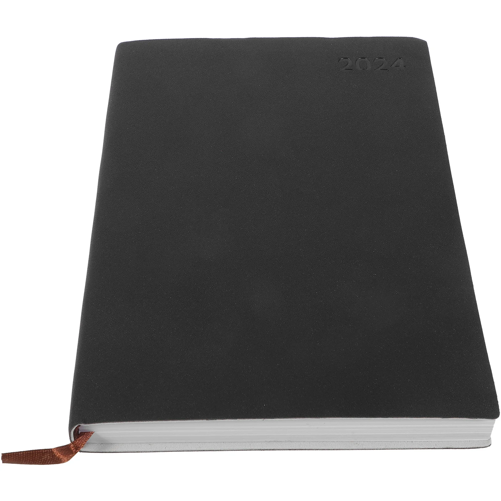 

2024 Agenda Book Planner Students Business Planning Notebook English Notepad Office Schedule