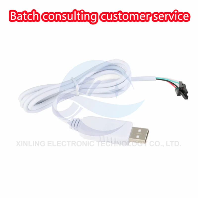 Конвертер USB в RS485 для загрузки белого кабеля CH340 длиной 1 метр