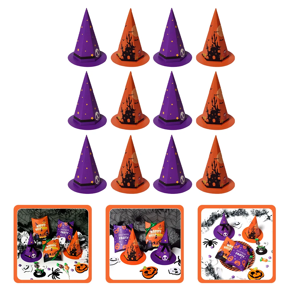 

20 Pcs Paper Decorations Candy Cookie Box Halloween Containers Birthday Party Favors Holiday gifts Bags