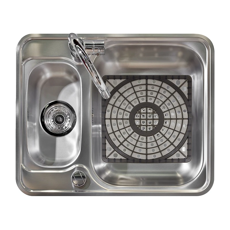 SEWS-2 шт. регулируемый коврик для сушки посуды кухонной мойки мягкий пластиковый